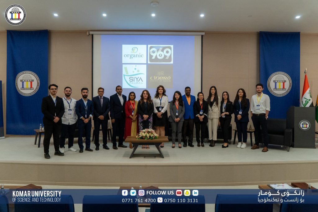 On September 25th, 2022, which coincides with World Pharmacists Day, Komar University of Science and Technology with the help of the student council held a symposium in the hope of raising awareness of the role pharmacists can play in the community
